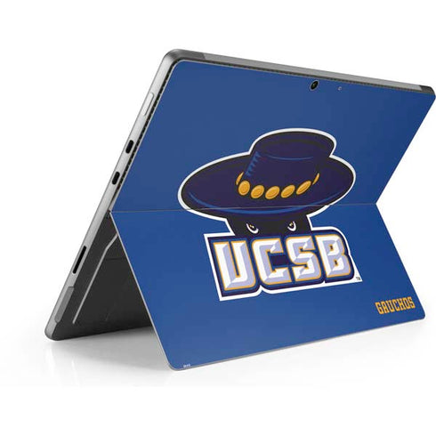 University of California-Santa Barbara UCSB Gauchos Blue Surface Pro 8 Skin