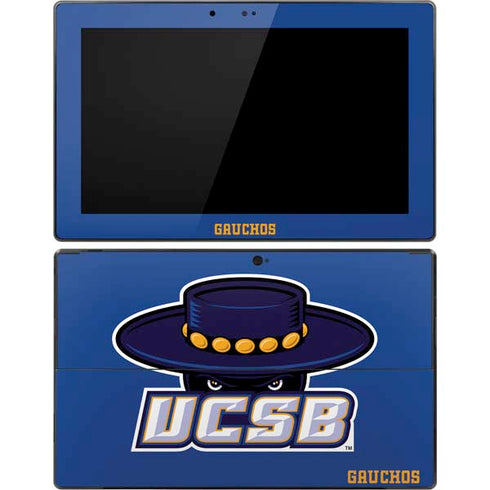 University of California-Santa Barbara UCSB Gauchos Blue Surface Pro Tablet Skin