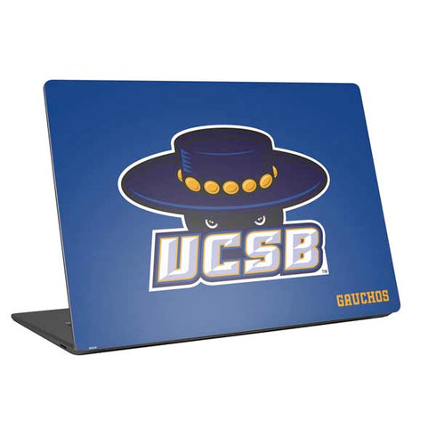 University of California-Santa Barbara UCSB Gauchos Blue Universal Laptop 15in (12.2 x 8.8in) Skin