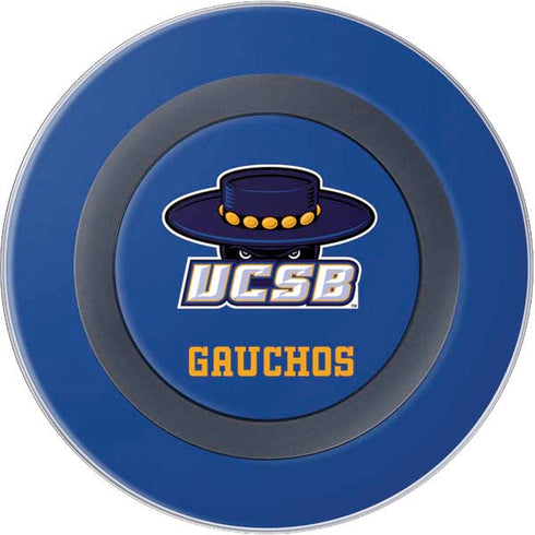 University of California-Santa Barbara UCSB Gauchos Blue Wireless Charger Skin