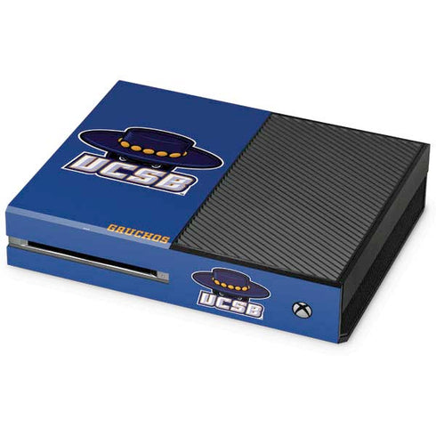 University of California-Santa Barbara UCSB Gauchos Blue Xbox One Console Skin