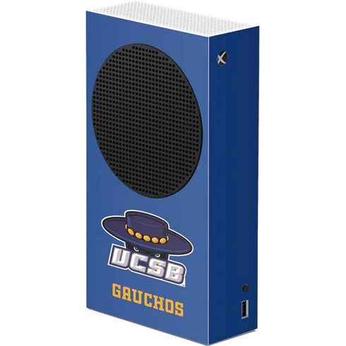 University of California-Santa Barbara UCSB Gauchos Blue Xbox Series S Console Skin