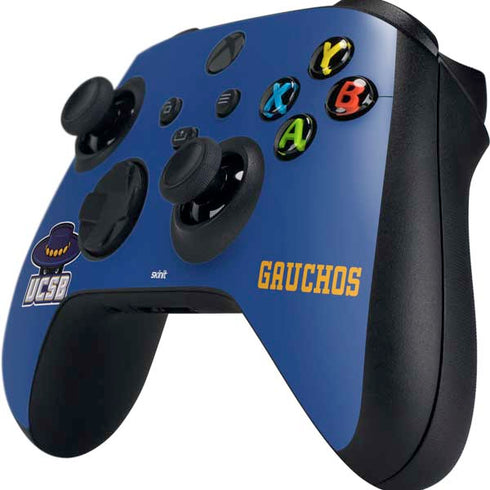 University of California-Santa Barbara UCSB Gauchos Blue Xbox Series X Controller Skin