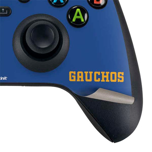 University of California-Santa Barbara UCSB Gauchos Blue Xbox Series X Controller Skin