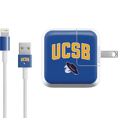 University of California-Santa Barbara UCSB iPad Charger (10W USB) Skin