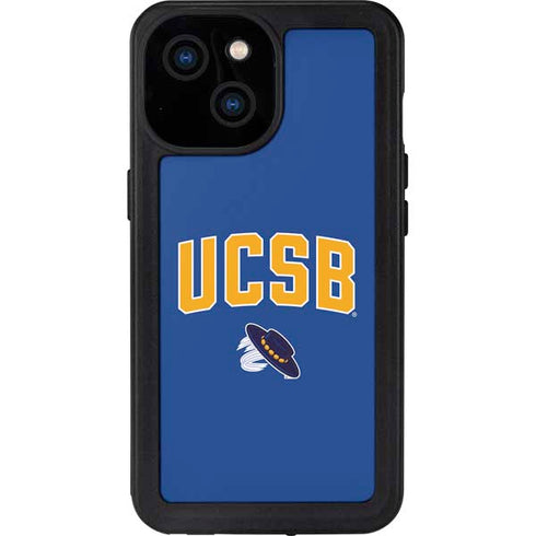 University of California-Santa Barbara UCSB iPhone 13 Mini Waterproof Case