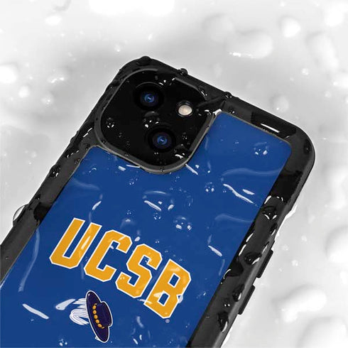 University of California-Santa Barbara UCSB iPhone 13 Mini Waterproof Case