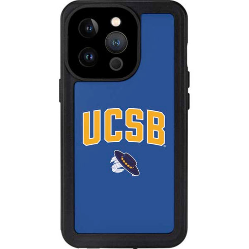 University of California-Santa Barbara UCSB iPhone 14 Pro Waterproof Case