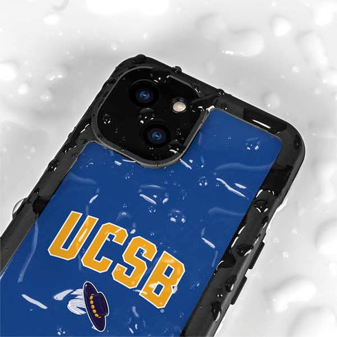 University of California-Santa Barbara UCSB iPhone 15 Waterproof Case