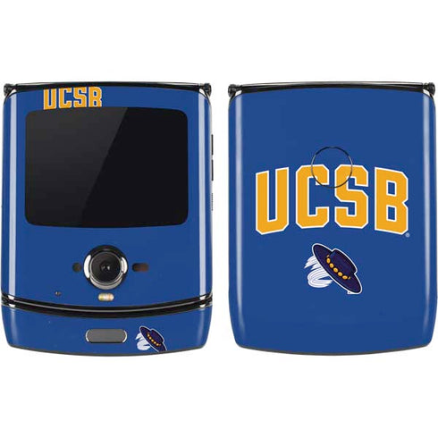 University of California-Santa Barbara UCSB Motorola RAZR Skin