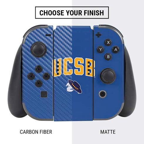 University of California-Santa Barbara UCSB Nintendo Switch Bundle Skin