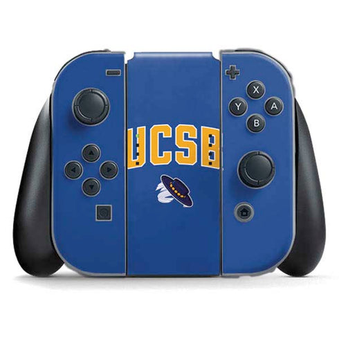 University of California-Santa Barbara UCSB Nintendo Switch (2017-2021) Joy-Con Controller Skin