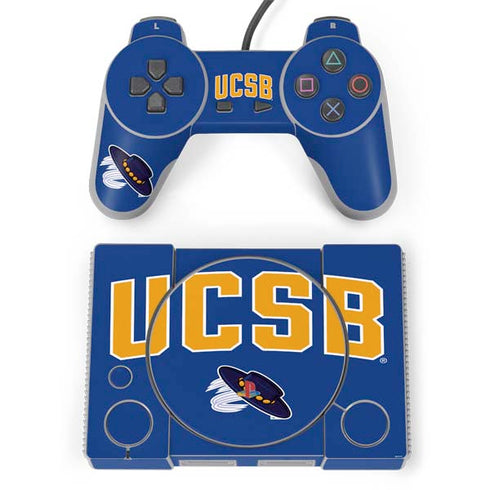University of California-Santa Barbara UCSB PlayStation Classic Bundle Skin