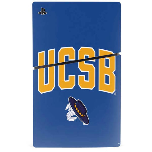 University of California-Santa Barbara UCSB PS5 Slim Disk Console Skin