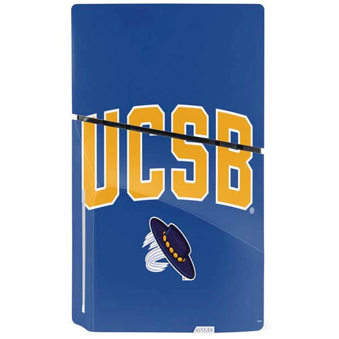 University of California-Santa Barbara UCSB PS5 Slim Disk Console Skin