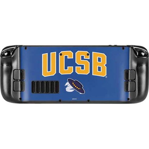 University of California-Santa Barbara UCSB Steam Deck Handheld Gaming Computer Skin