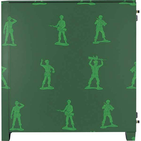 Disney Toy Story Sarge Army Print Corsair 4000D Tempered Glass Mid-Tower ATX Case Skin
