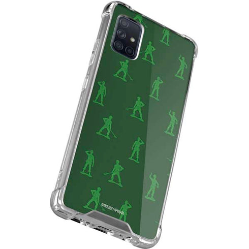 Disney Toy Story Sarge Army Print Galaxy A51 5G Clear Case