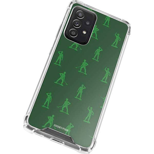 Disney Toy Story Sarge Army Print Galaxy A52 5G Clear Case