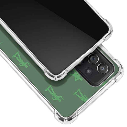 Disney Toy Story Sarge Army Print Galaxy A72 5G Clear Case