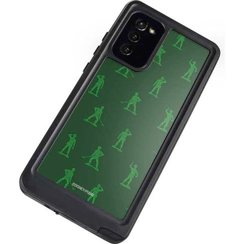 Disney Toy Story Sarge Army Print Galaxy Note20 5G Waterproof Case