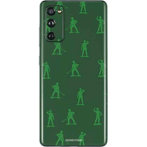 Disney Toy Story Sarge Army Print Galaxy S20 Fan Edition Skin