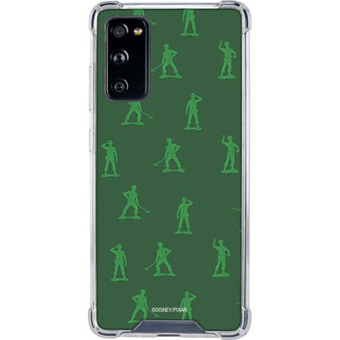 Disney Toy Story Sarge Army Print Galaxy S20 FE Clear Case