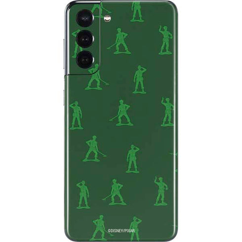 Disney Toy Story Sarge Army Print Galaxy S21 5G Skin