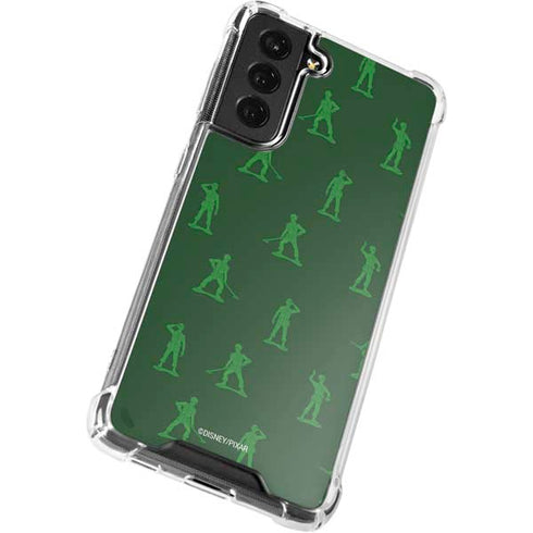 Disney Toy Story Sarge Army Print Galaxy S22 Clear Case