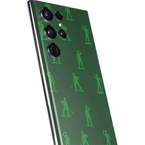 Disney Toy Story Sarge Army Print Galaxy S22 Ultra Skin