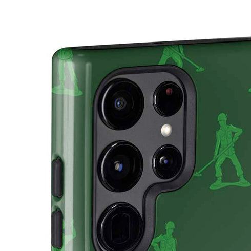 Disney Toy Story Sarge Army Print Galaxy S24 Ultra Impact Case