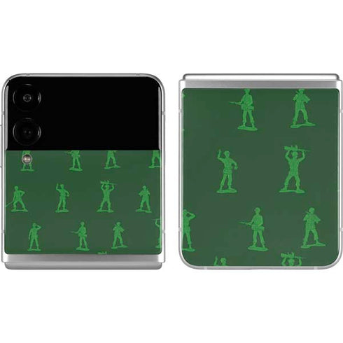 Disney Toy Story Sarge Army Print Galaxy Z Flip4 5G Skin