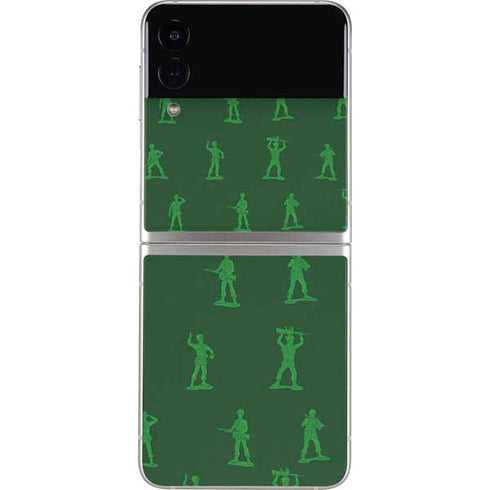 Disney Toy Story Sarge Army Print Galaxy Z Flip4 5G Skin