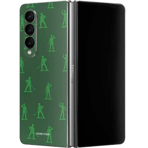 Disney Toy Story Sarge Army Print Galaxy Z Fold4 5G Skin