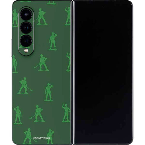 Disney Toy Story Sarge Army Print Galaxy Z Fold4 5G Skin