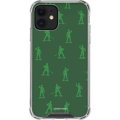 Disney Toy Story Sarge Army Print iPhone 12 Mini Clear Case