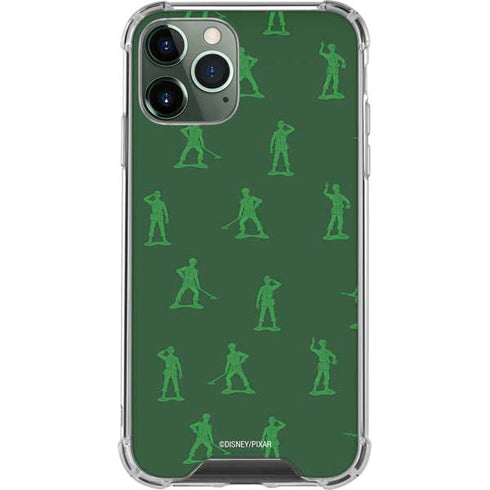 Disney Toy Story Sarge Army Print iPhone 12 Pro Clear Case