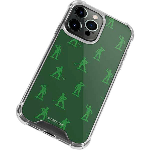 Disney Toy Story Sarge Army Print iPhone 13 Pro Clear Case