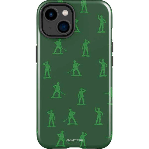 Disney Toy Story Sarge Army Print iPhone 15 Plus Impact Case