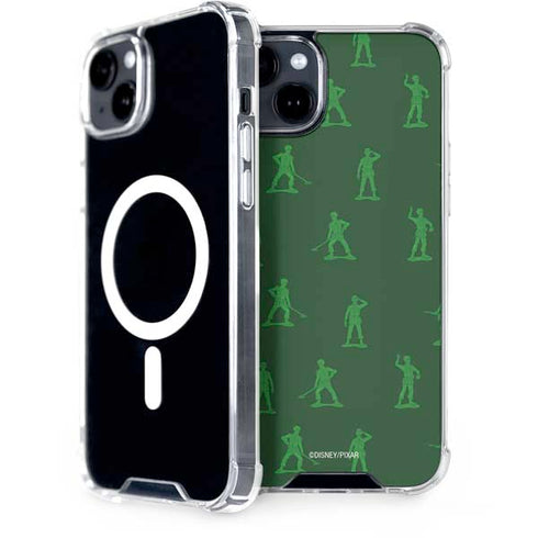 Disney Toy Story Sarge Army Print iPhone 14 Plus MagSafe Case