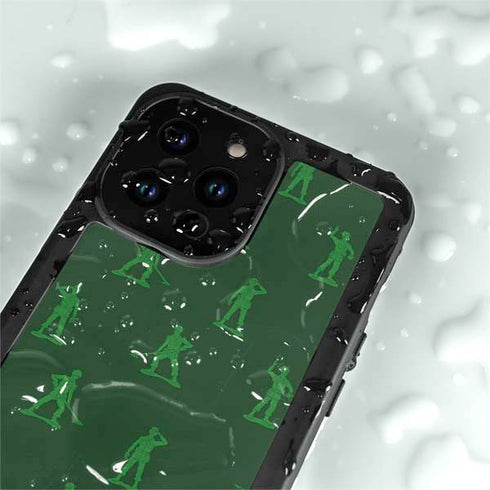 Disney Toy Story Sarge Army Print iPhone 14 Pro Max Waterproof Case