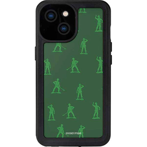Disney Toy Story Sarge Army Print iPhone 15 Waterproof Case