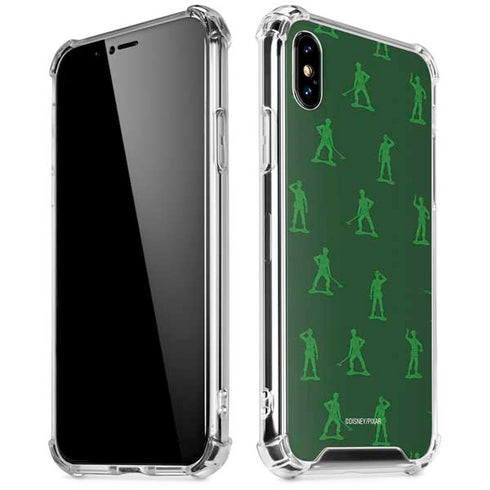Disney Toy Story Sarge Army Print iPhone XS Max Clear Case