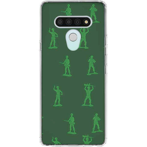 Disney Toy Story Sarge Army Print LG Stylo 6 Clear Case