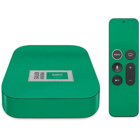 Saudi Arabia Soccer Flag Apple TV Skin