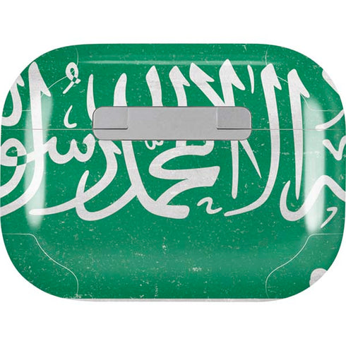 Saudi Arabia Flag Distressed AirPods Pro 2nd Gen Skin