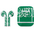 Saudi Arabia Flag Distressed Apple AirPods Skin