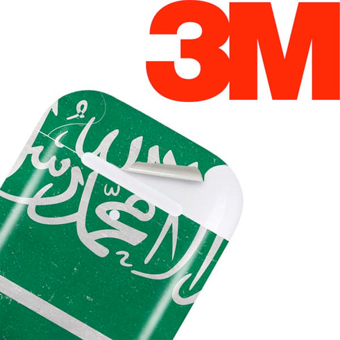 Saudi Arabia Flag Distressed Apple AirPods Skin