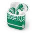Saudi Arabia Flag Distressed Apple AirPods Skin