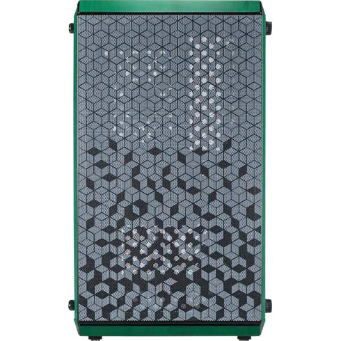 Saudi Arabia Flag Distressed Cooler Master MasterBox Q300L Mini Tower Skin